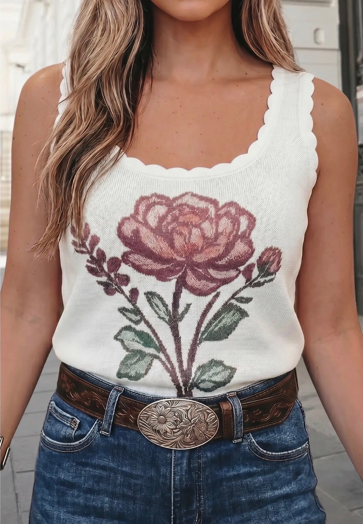 Desert Rose Tank Top
