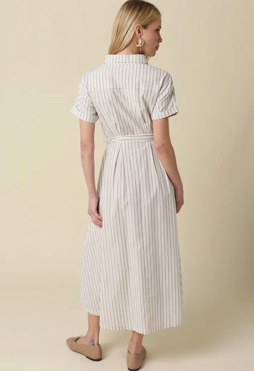 Alia Striped Dress