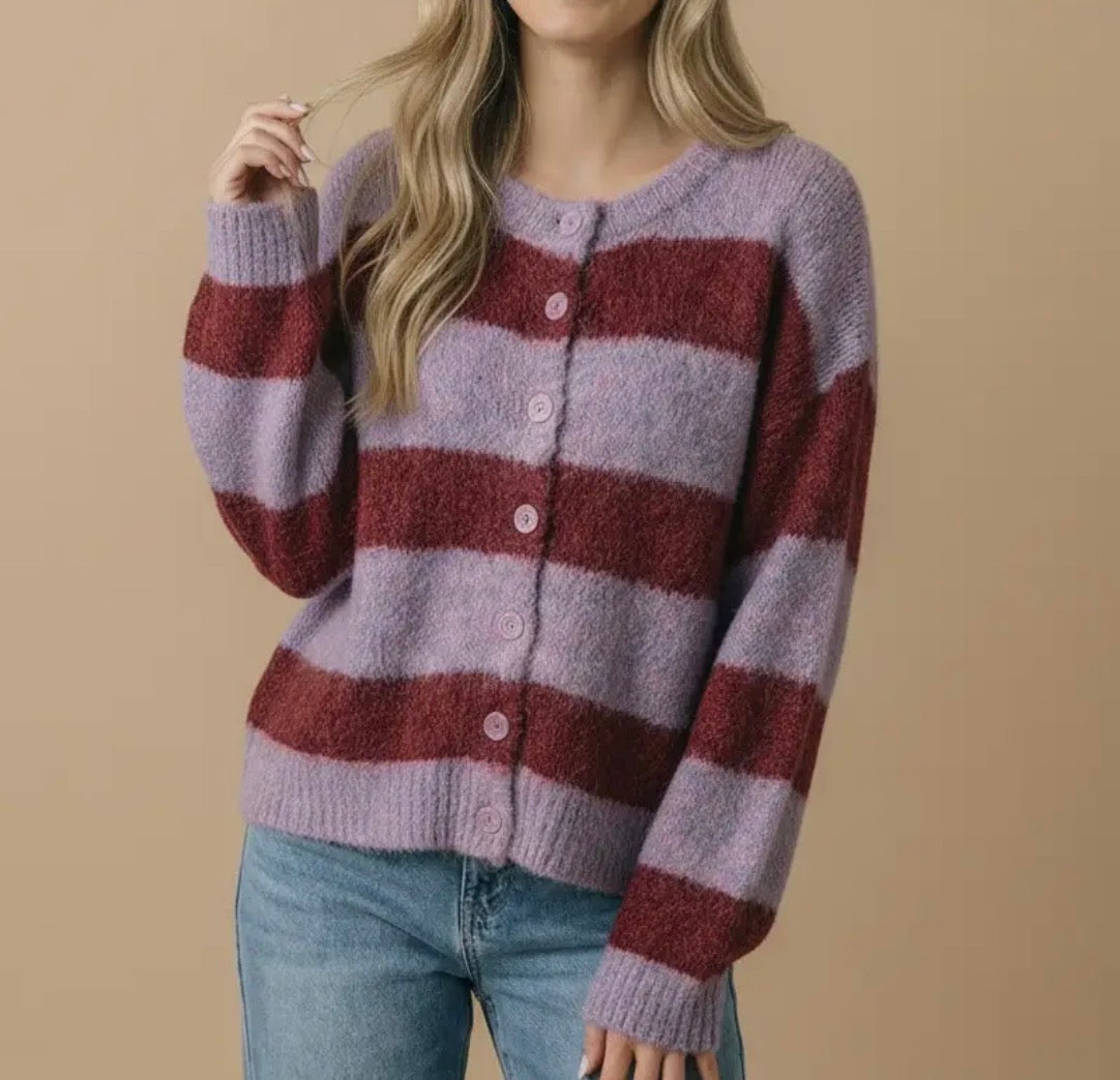 Raspberry Jam Cardigan