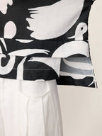 Linen Layered Asymmetric Top NOREEN (online only)