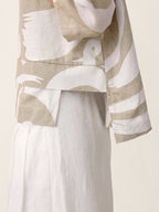 Linen Layered Asymmetric Top NOREEN (online only)