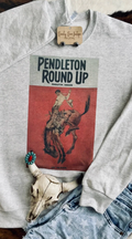 Pendleton Round up Crewneck Western Boutique Cheney Spokane 