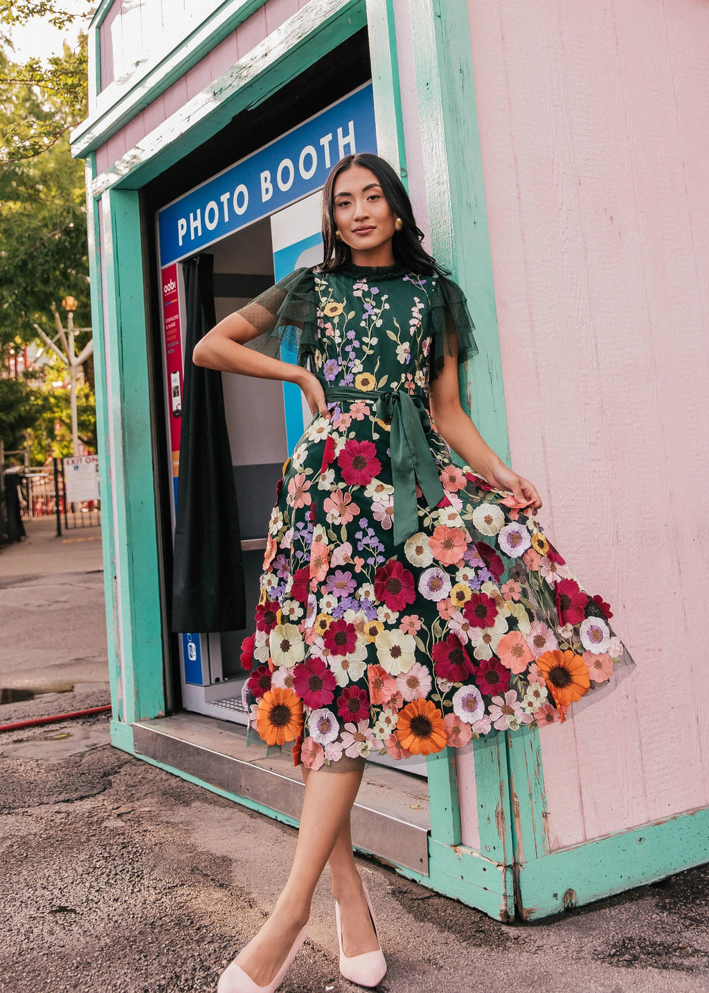 Jubilee Dress Evergreen (online only)