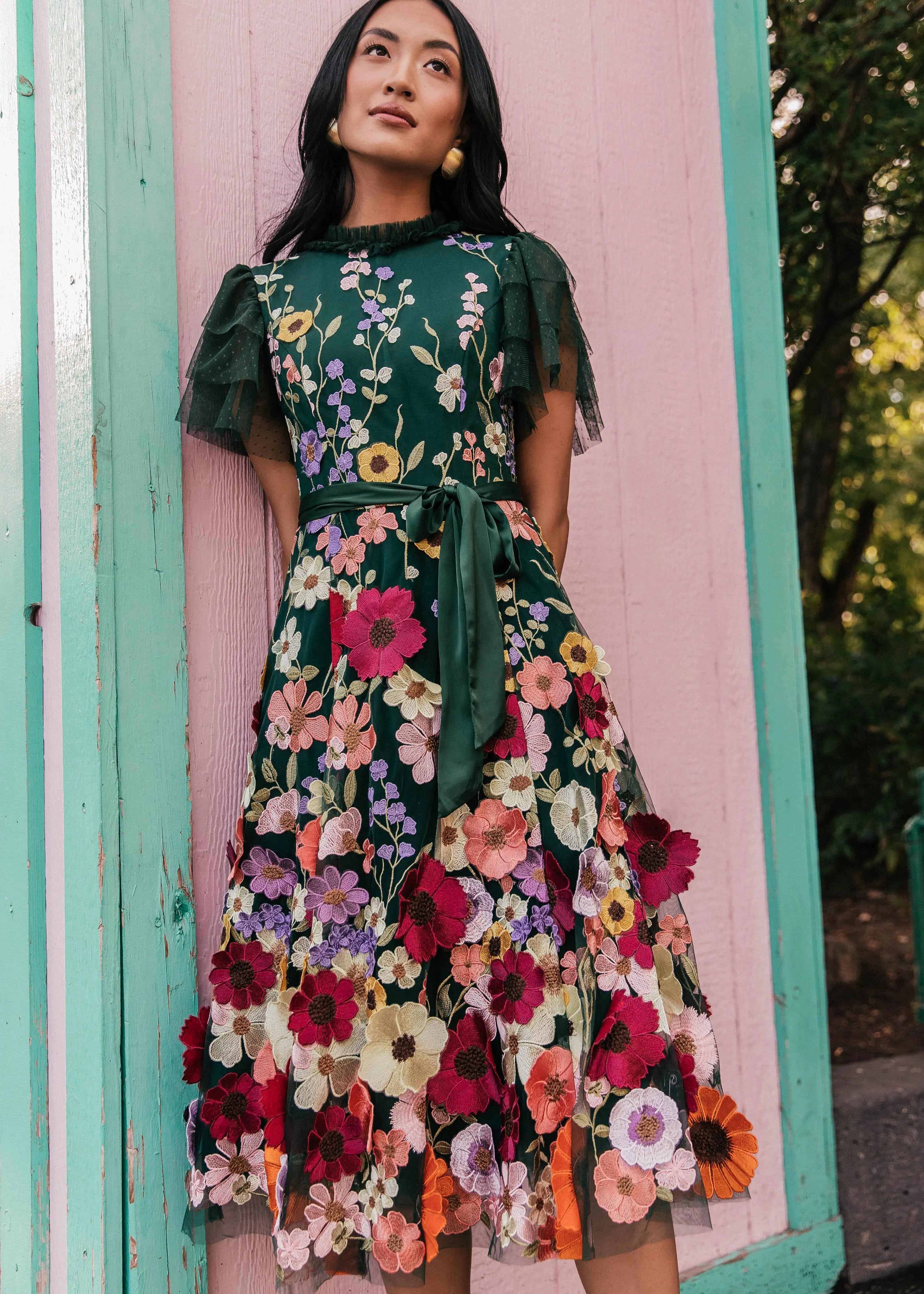 Jubilee Dress Evergreen (online only)