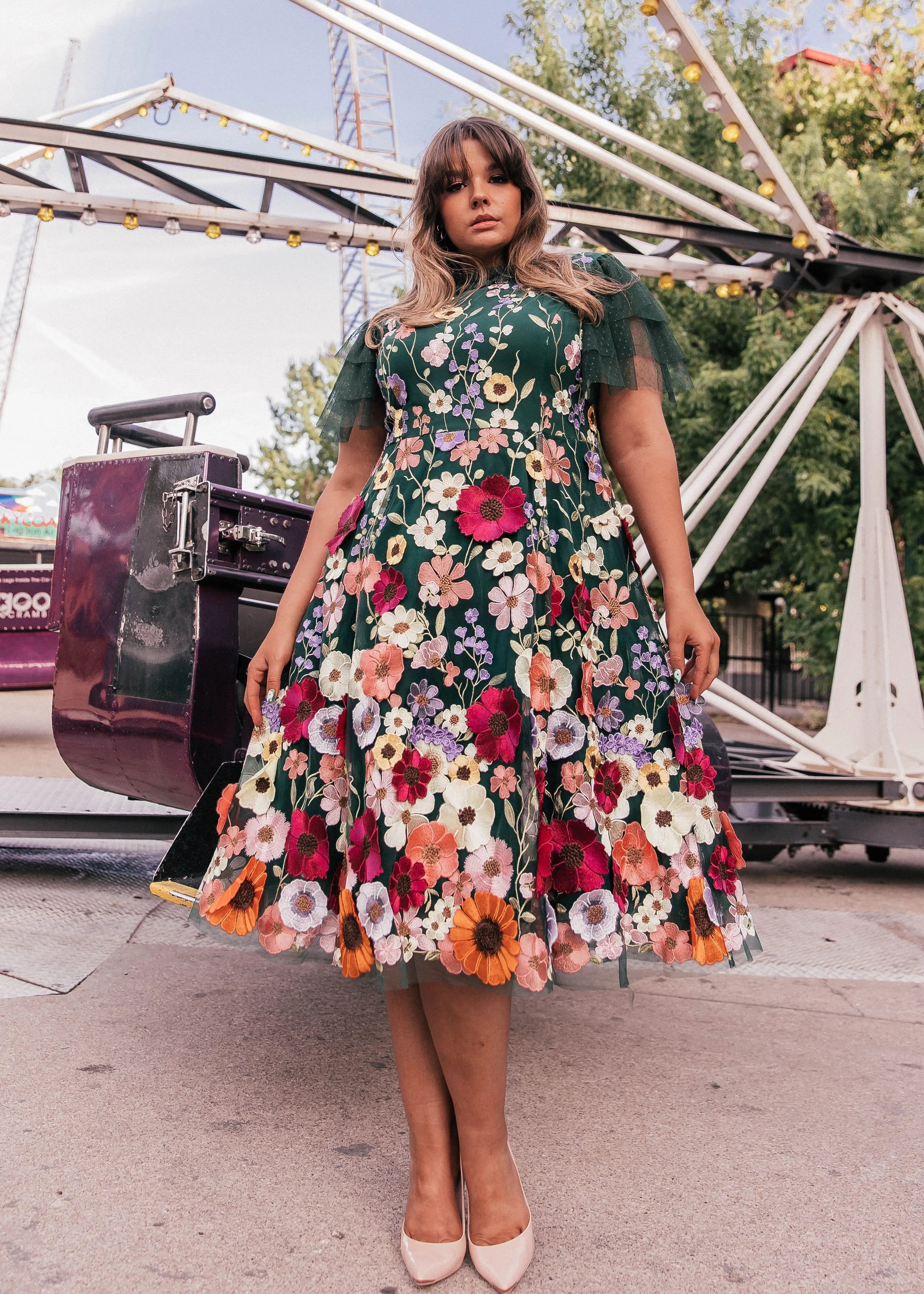 Jubilee Dress Evergreen (online only)