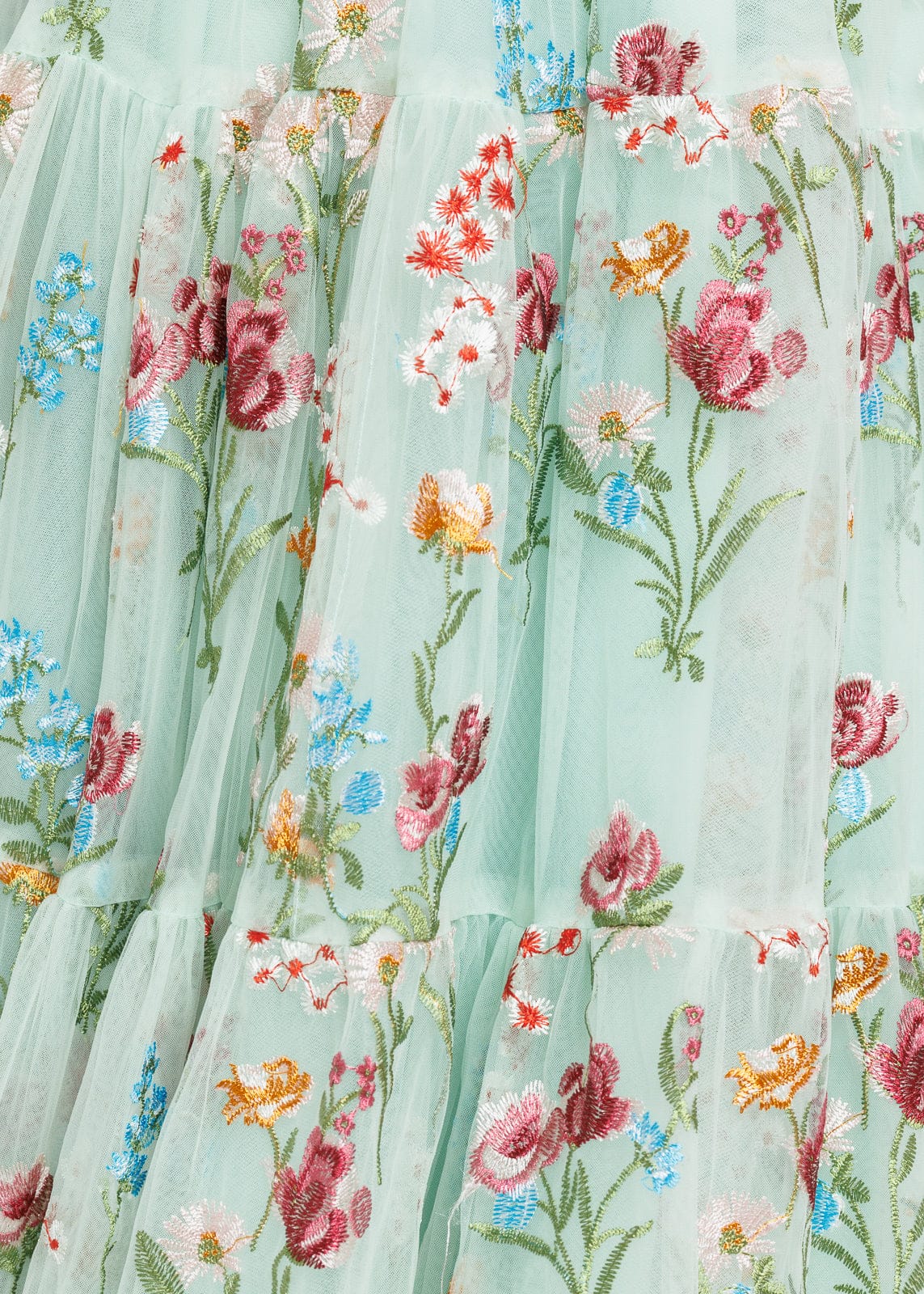 Margaret Floral Midi Dress Green (online only)